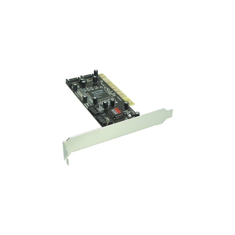 InLine Scheda Controller HDD SATA RAID, 4 canali, 32-bit PCI Bus, Raid 0, 1, 1+0