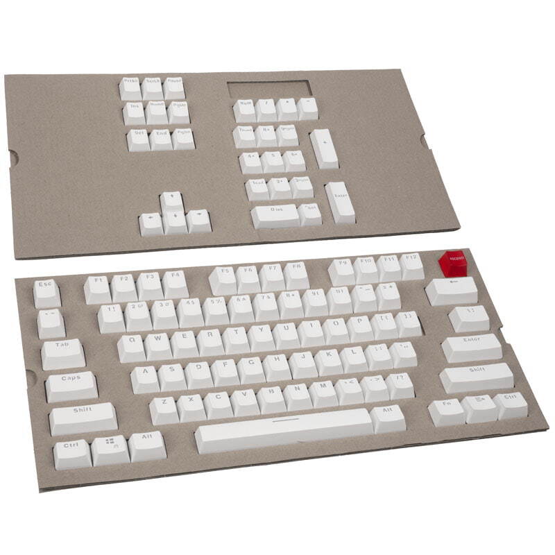 Glorious PC Gaming Race Mechanical Keyboard Keycaps G-104-WHITE
