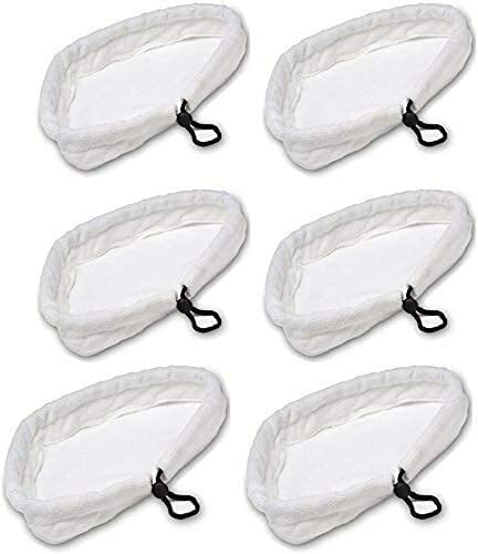 Panni in microfibra lavabili, adatti a scope a vapore Vax, Bionaire, (x6J)