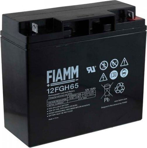 Batteria per UPS Capacità 18 Ah 12 Volt 12FGH65 Fiamm