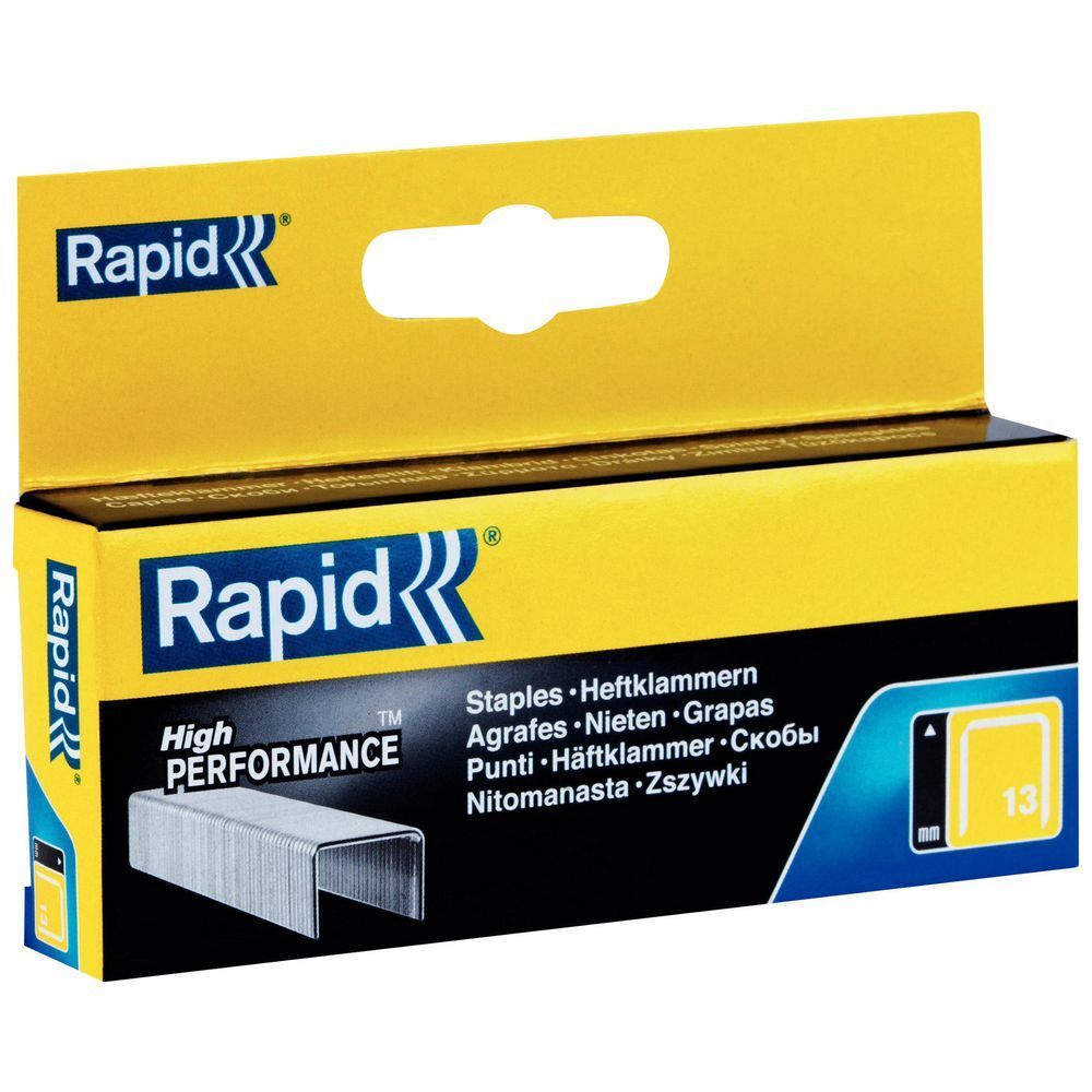 PUNTI 10 MM RAPID R 13 PER FISSATRICE PUNTATRICE GRAFFETTE 13/10 PZ. 5000
