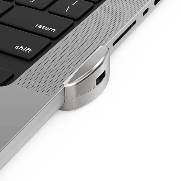 Compulocks - Accs MACBOOK PRO 16-INCH 2021 LEDGE LOCK ADAPTER SILVER