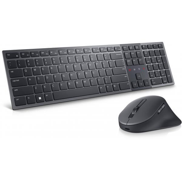 DELL KM900 tastiera Mouse incluso RF senza fili + Bluetooth QWERTY US Internatio