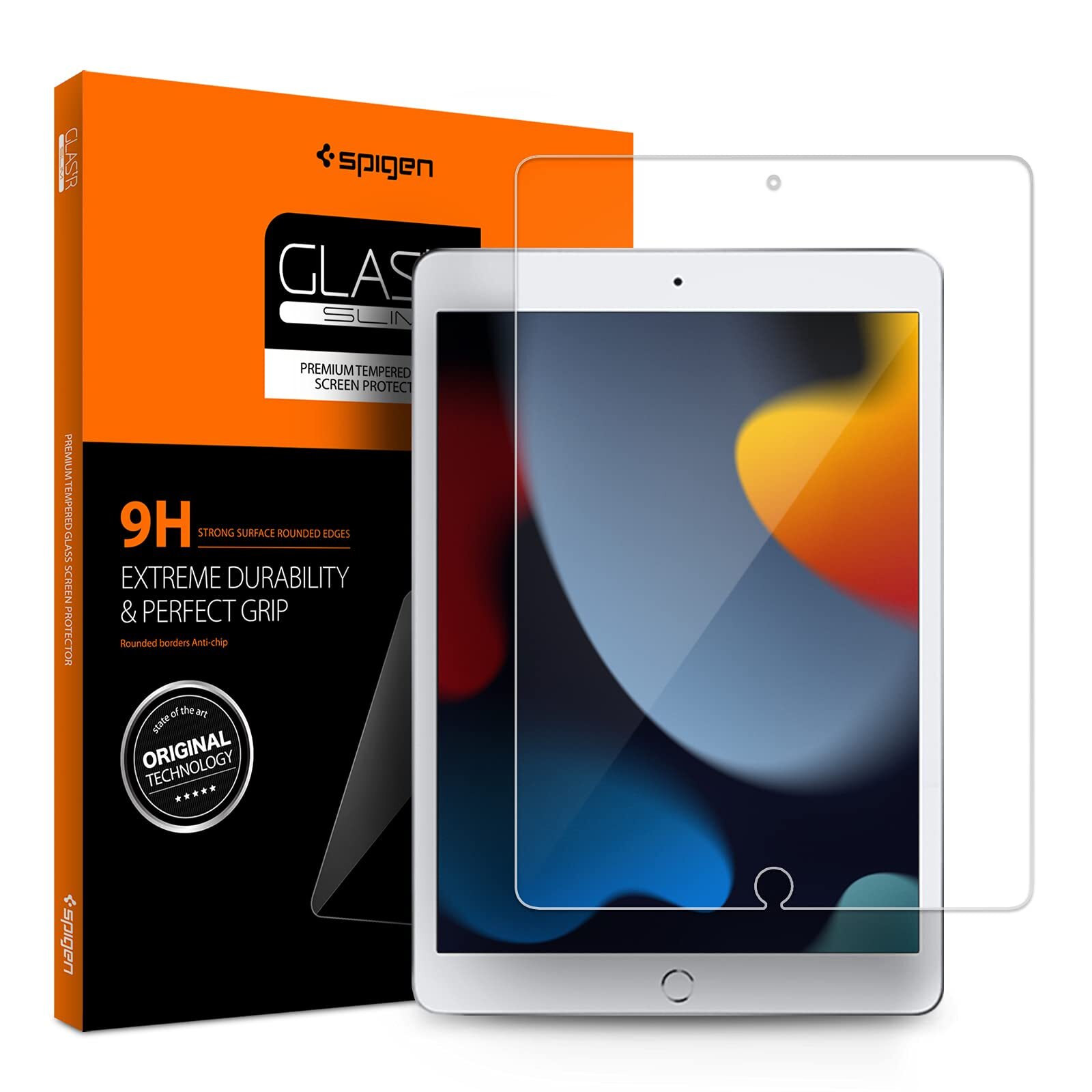Spigen Vetro Temperato Compatible con iPad 8 10.2" 2020 iPad 7 10.2" 2019 9H ...