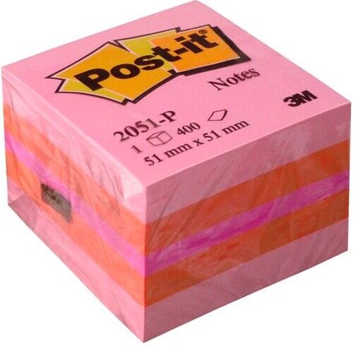 Post-it Post-It Dado Pink 400 Fogli  34562