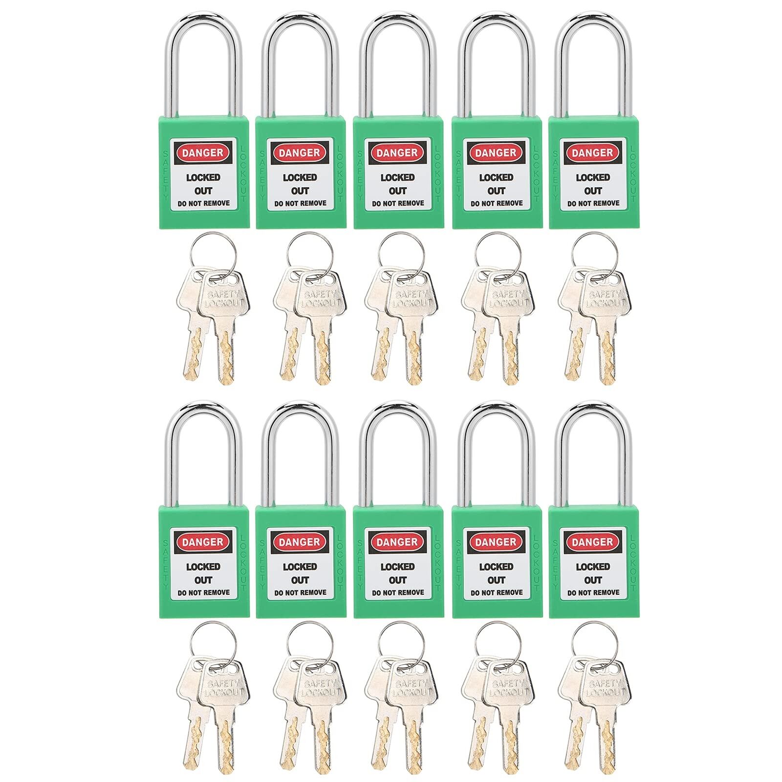 Lockout Tagout Lock, durevole Lockout Lock Set di lucchetti di sicurezza (c8k)