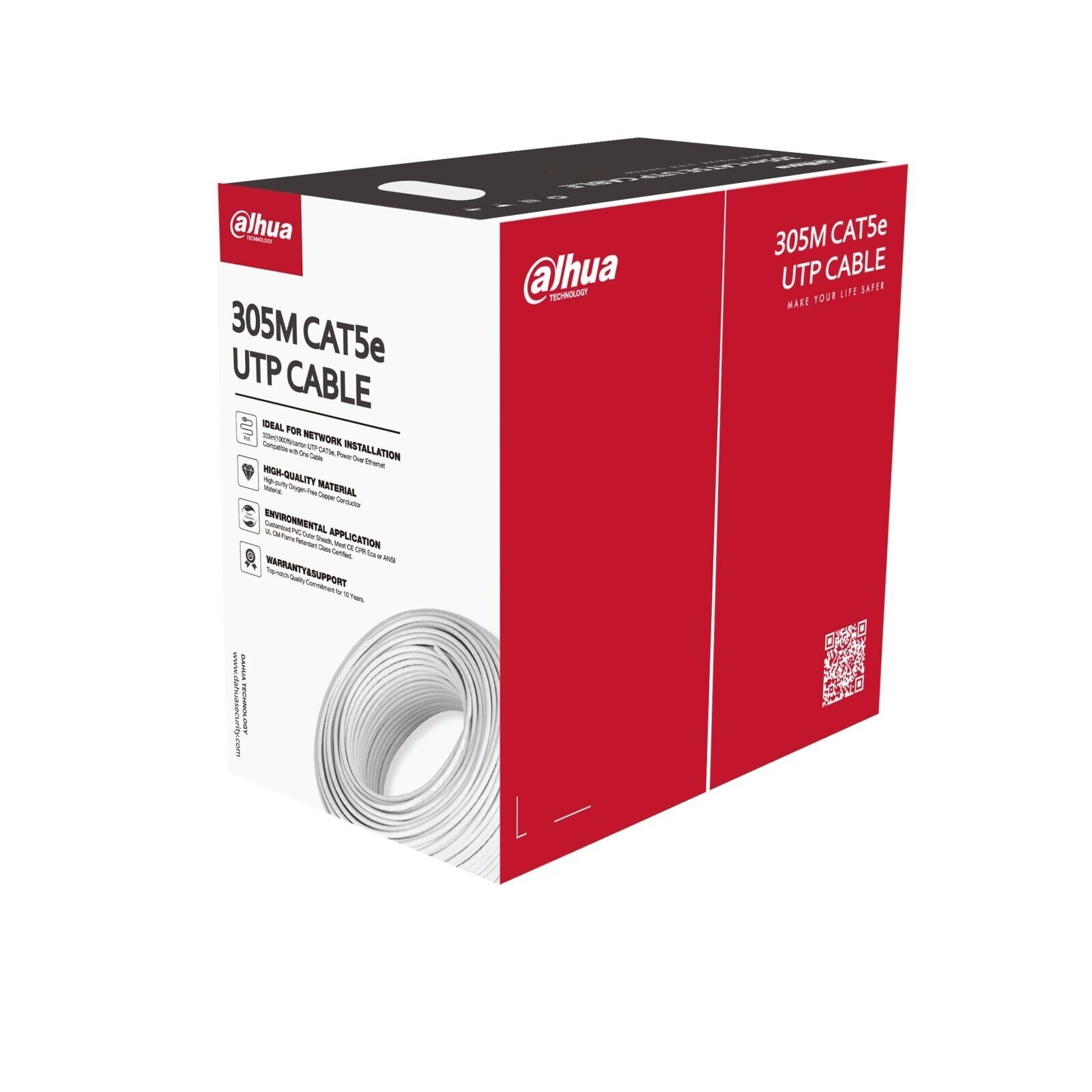 Dahua Cavo Cat5E UTP Rame 305m PFM920I-5EUN