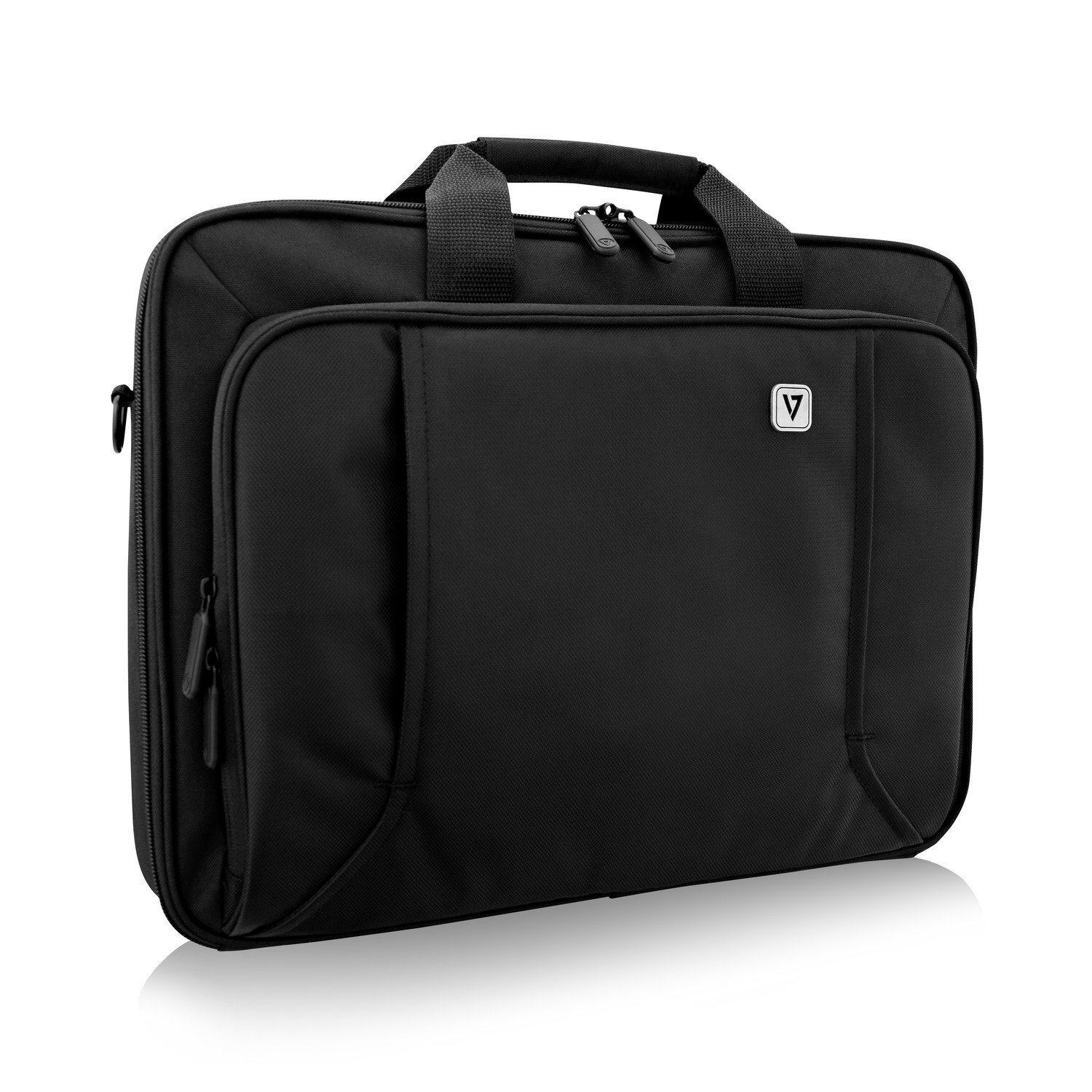 V7 CCP17-BLK-9E 17" Professional Front Loading Laptop Case (RFID, TSA, Weather R
