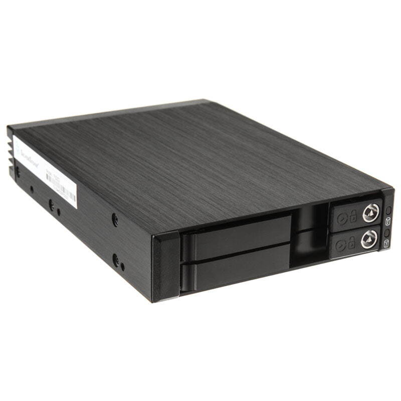 SilverStone SST-FS202B Nero Alluminio 6 Gbit/s 101,5 mm 164 SST-FS202B