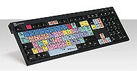 Logickeyboard Adobe Premiere Pro CC Full-size (100%) Cablato LKB-PPROCC-BJPU-DE