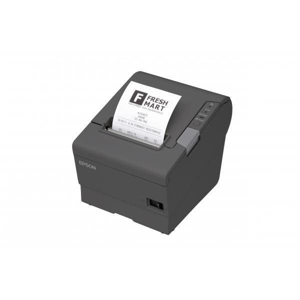 Epson TM-T88VI (115): Powered USB, w/o PS, w/o cable, Black