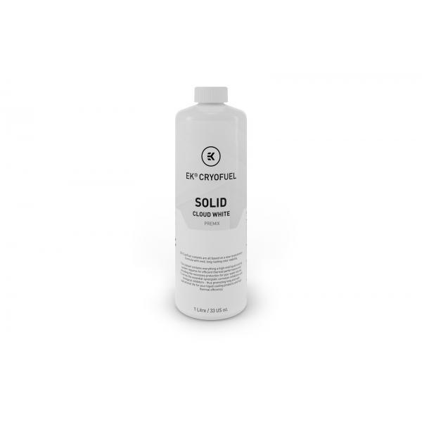 EK Water Blocks EK-CryoFuel Solid Cloud White 1000 mL - Bianco