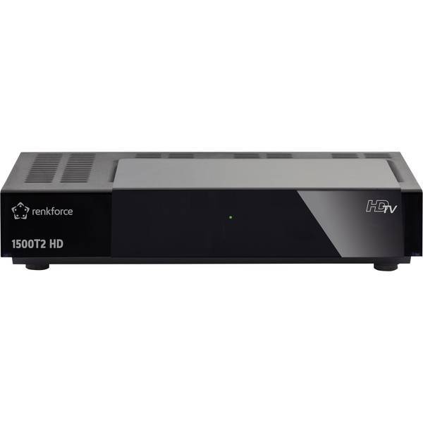 Renkforce RF-4258308  1500T2 HD Ricevitore DVB-T2 Standard tedesco DVB-T2 H.265