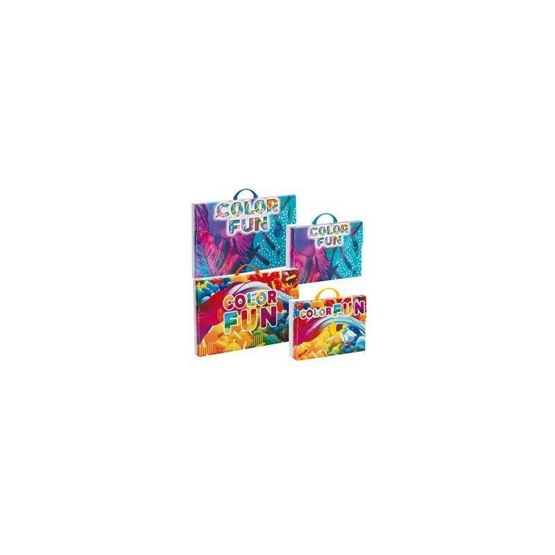 Valigetta polionda Color 28x39 cm - dorso 8 cm Fantasie Assortite BALMAR 2000