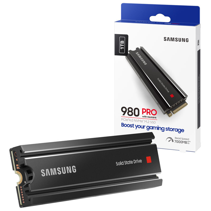 Samsung 980 PRO 1000 GB M.2 7000 MB/s Solid State Disk MZ-V8P1T0CW