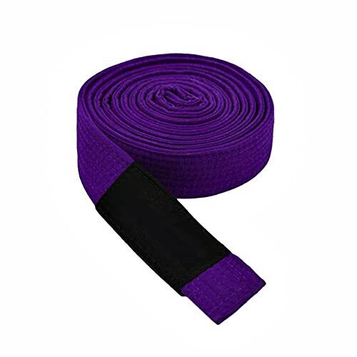 Cintura BJJ Belt Jiu Jitsu Kimono - gi 100% Cotton 6 mm Colori Vari (A1 / (d4U)