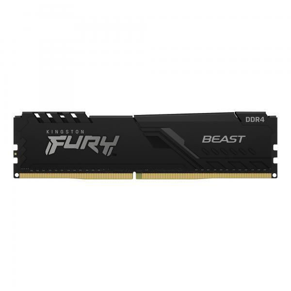 Kingston - Fury 8GB DDR4-2666MHZ CL16 DIMM FURY BEAST BLACK
