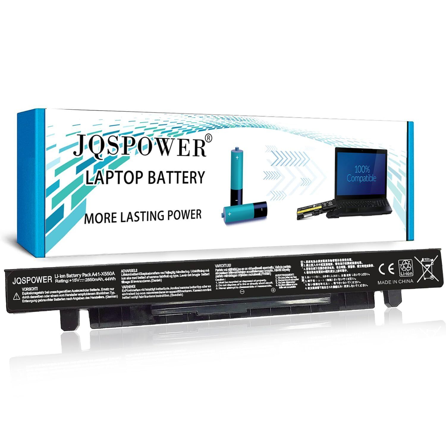 A41-X550A Laptop Batteria Computer per Asus X550CA X550LB A450 A550 F450 (H4Q)