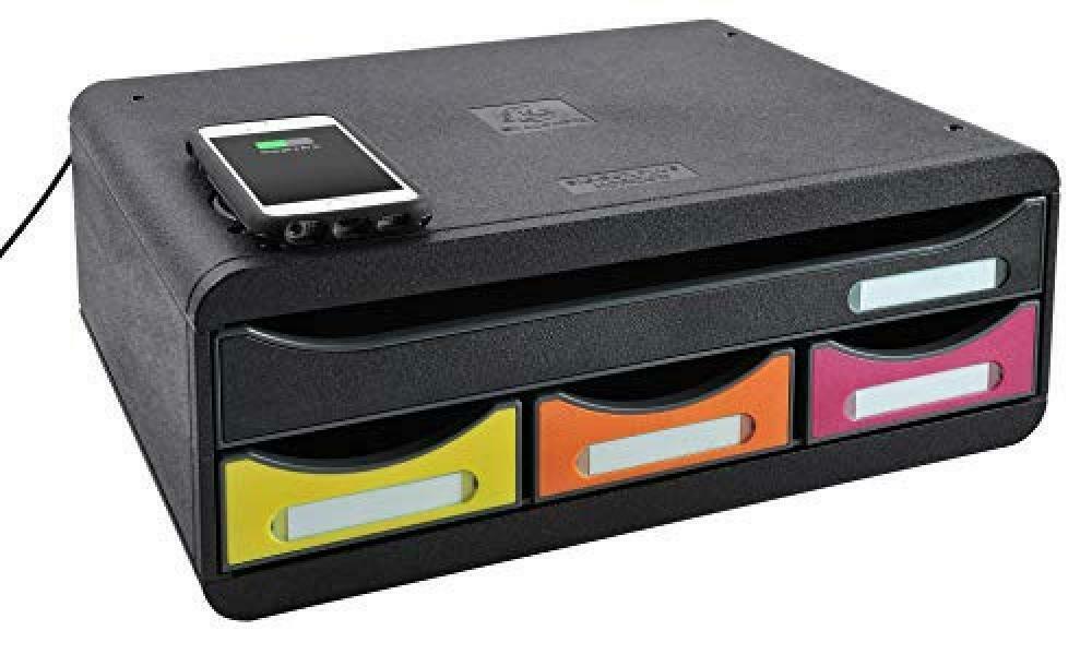 EXACOMPTA TOOL-BOX MINI 4s + ricarica wireless QI per cellulare