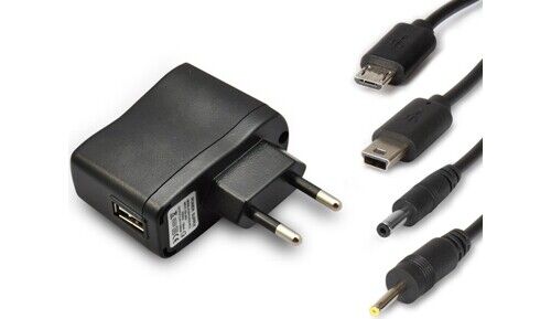 Universal Kit alimentatore parete tablet e smartphone 4 in 1 Hamlet XPW220MOB