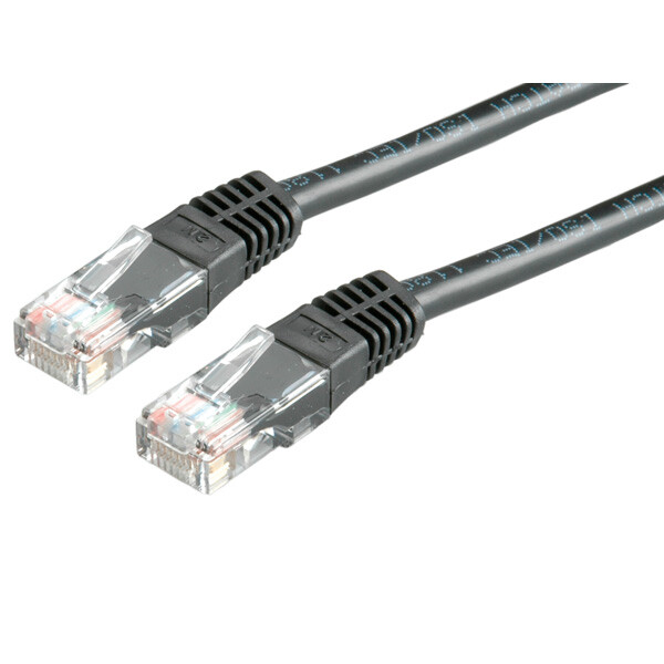 Itb - Secomp Hardware NETWORK CABLE CAT6 UTP BLACK 2M BLACK 2M
