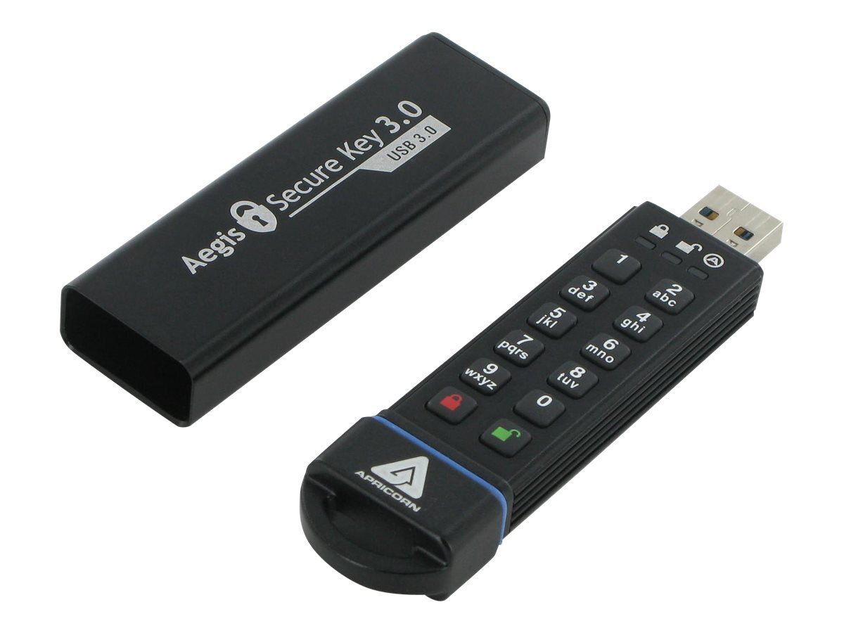 Apricorn ASK3 16 GB USB tipo A 3.2 Gen 2 (3.1 Gen 2) 195 MB/s Cuffia ASK3-16GB