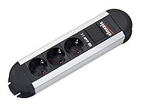 Bachmann PRIMO 1,75 m 3 presa(e) AC Nero Argento 3680 W 16 A 71 mm 331.000
