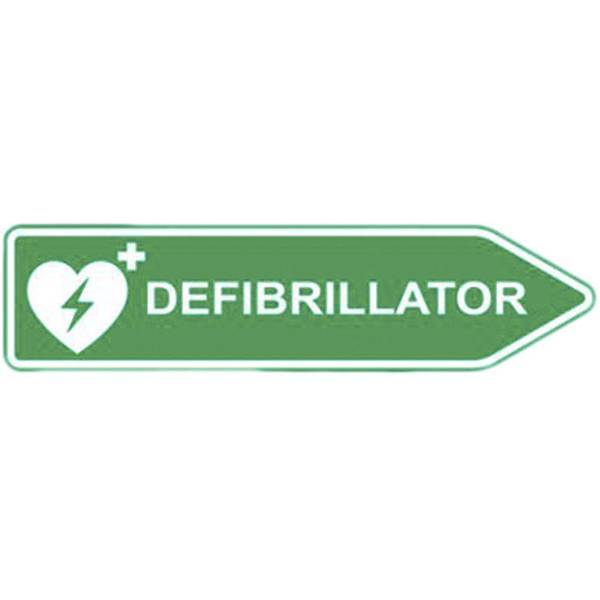 MEDX5 AED-Z-SCHILD-R   Cartello DAE Ambiente esterno