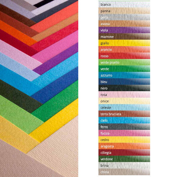 Cartoncino Colorato Elle Erre Fabriano - 70x100 cm - 220 g - 46470100 (Bianco Co