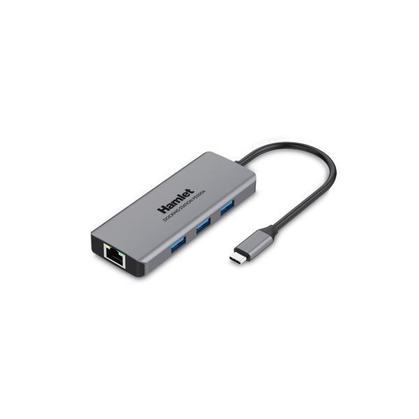 Hamlet - Accessories DOCKING STATION USB-CPD 85W 3 USB 3.0 + LAN + HDMI + AUDIO