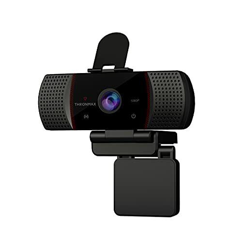 Thronmax Stream Go X1 Webcam (X1), Full HD 1080p/1920x1080 con microfono (b5Z)