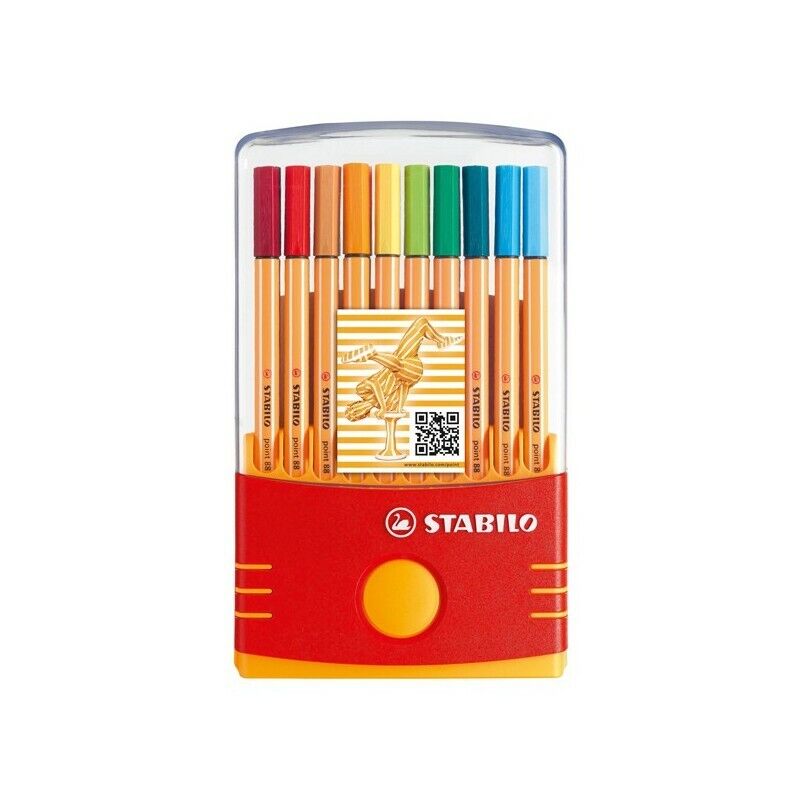 Astuccio 20 Pennarelli STABILO POINT 88 Color Parade - Punta Fine