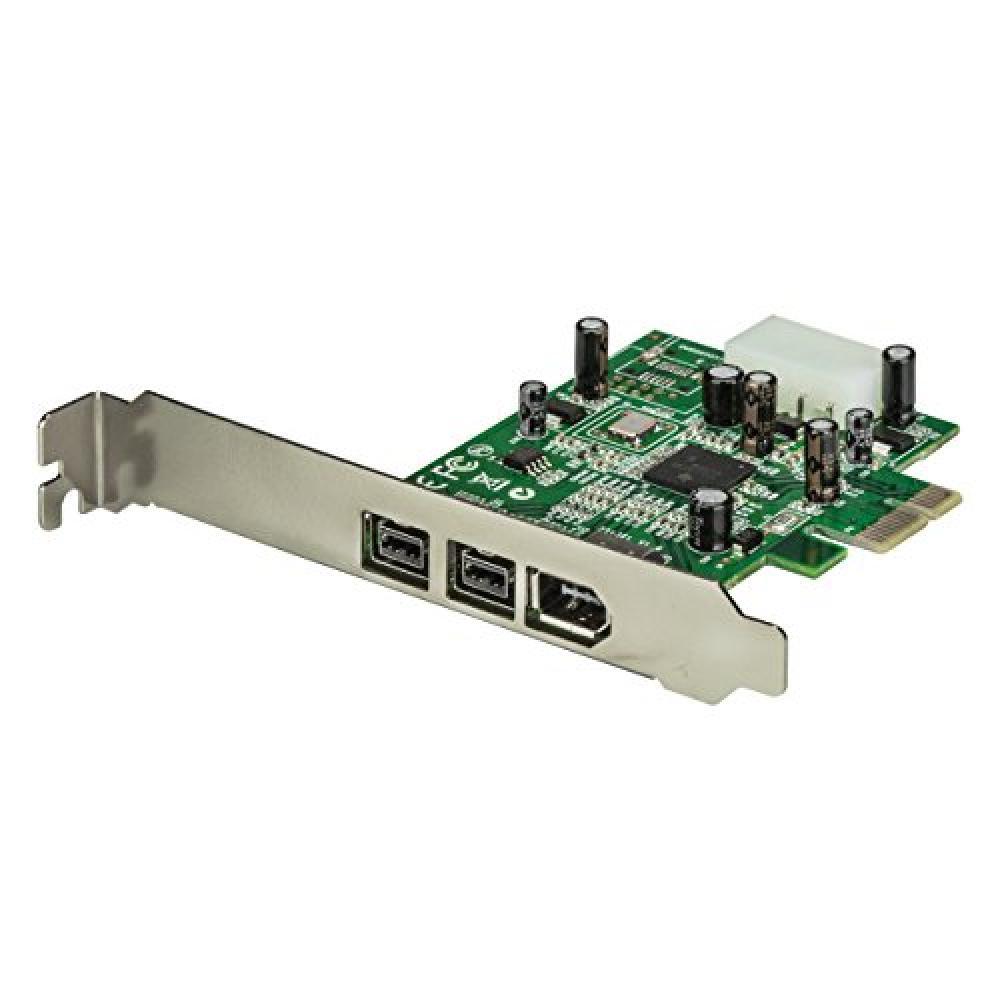 (TG. PCIe 1394b) STARTECH.COM Scheda Adatattore PCI Express Firewire 2B 1A 1394