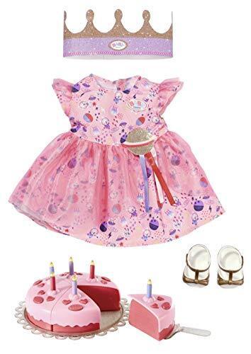 Baby Born Deluxe Set Happy Birthday 43cm - per Bambini Dai 3 Anni in Su - (W4R)