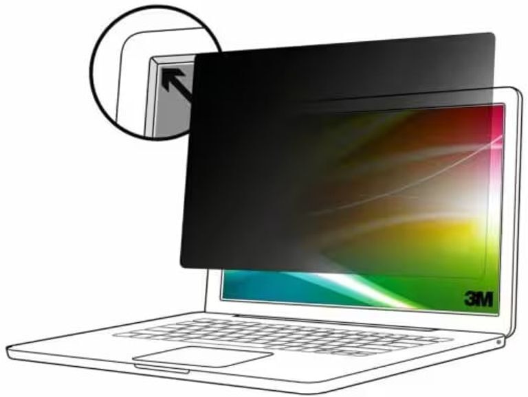 3M Filtro Privacy Bright Screen per 13.3 pol Laptop a Schermo Pieno, 16:9, BP133
