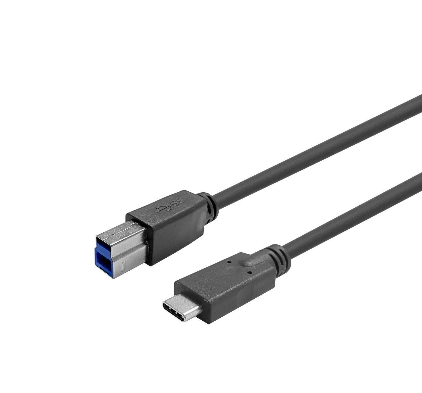 USB-C male - B male Cable