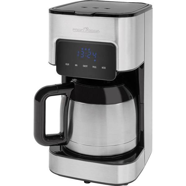 Profi Cook 501191  PC-KA 1191 Macchina per il caffè Nero, acciaio inox Capacità