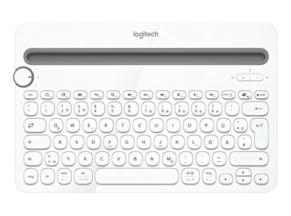 Logitech K480 Bluetooth Multi-Device Keyboard Tastiera [edizione Germania] - NUO