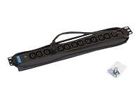 TRITON RAB-PD-X09-A1 Nero 14 x IEC320 2 m 10 A 10 A 48,3 cm RAB-PD-X09-A1