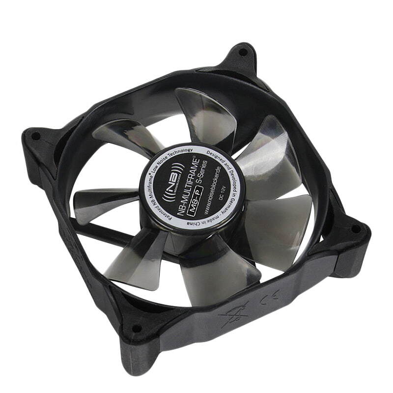 Blacknoise M8-P Ventilatore 8 cm 2000 Giri/min 17,5 dB 0,127 son 54 ITR-M8-P