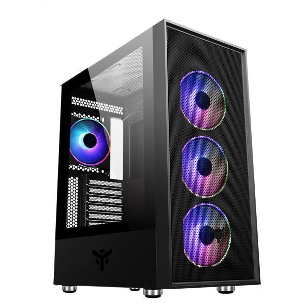 Itek Vertibra H210 Case Middle Tower Gaming Atx Micro Atx MinI-Itx Pannello Late