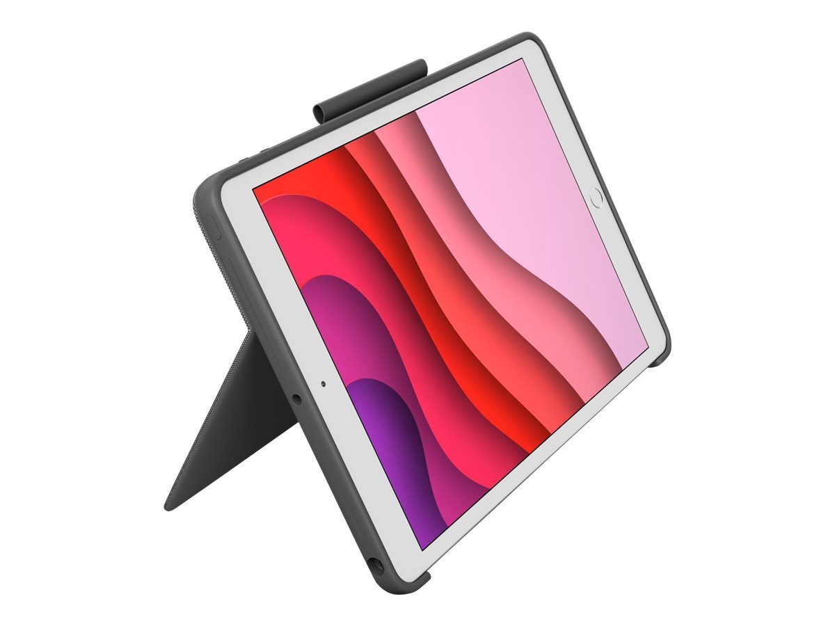 Logitech Combo Touch QWERTY Inglese UK Touchpad 1,8 cm 1 mm 920-011441