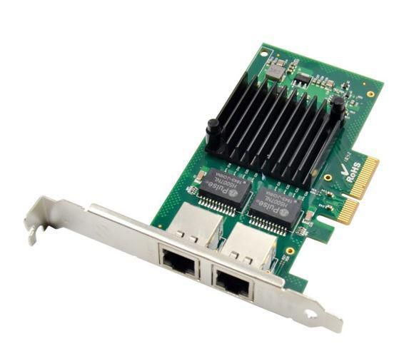 2 port RJ45 network card, PCIe