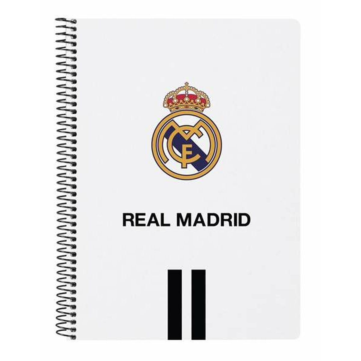 Quaderno con Anelli Real Madrid C.F. Real Madrid 80 Pagine