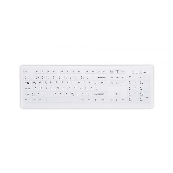 Active Key AK-C8100 tastiera USB QWERTY Inglese US Bianco