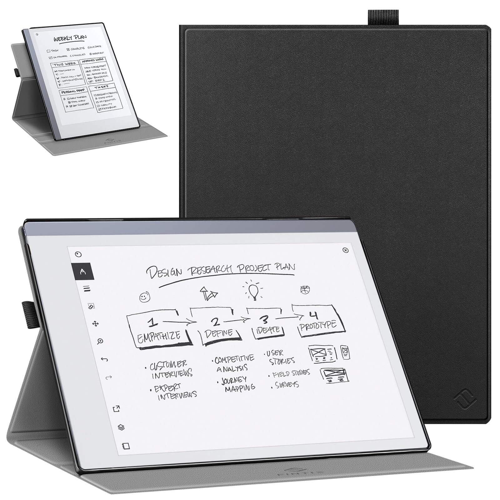 FINTIE Rotating Custodia per Remarkable 2 Digital Paper Tablet 10.3 Pollici 2...