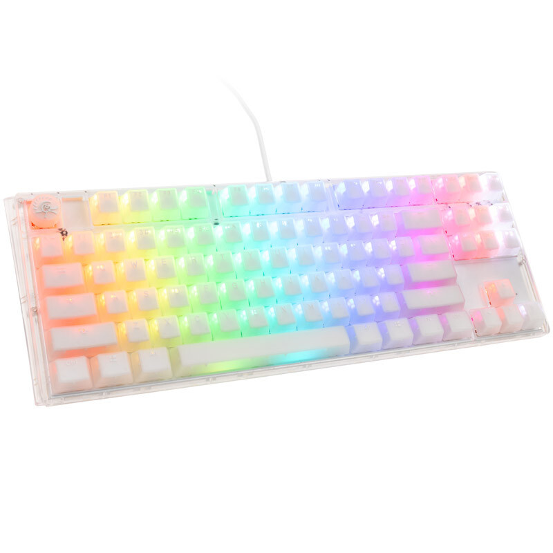 Ducky One 3 Aura White TKL Gaming Tastatur RGB LED DKON2187ST-PUSPDAWWWWC1