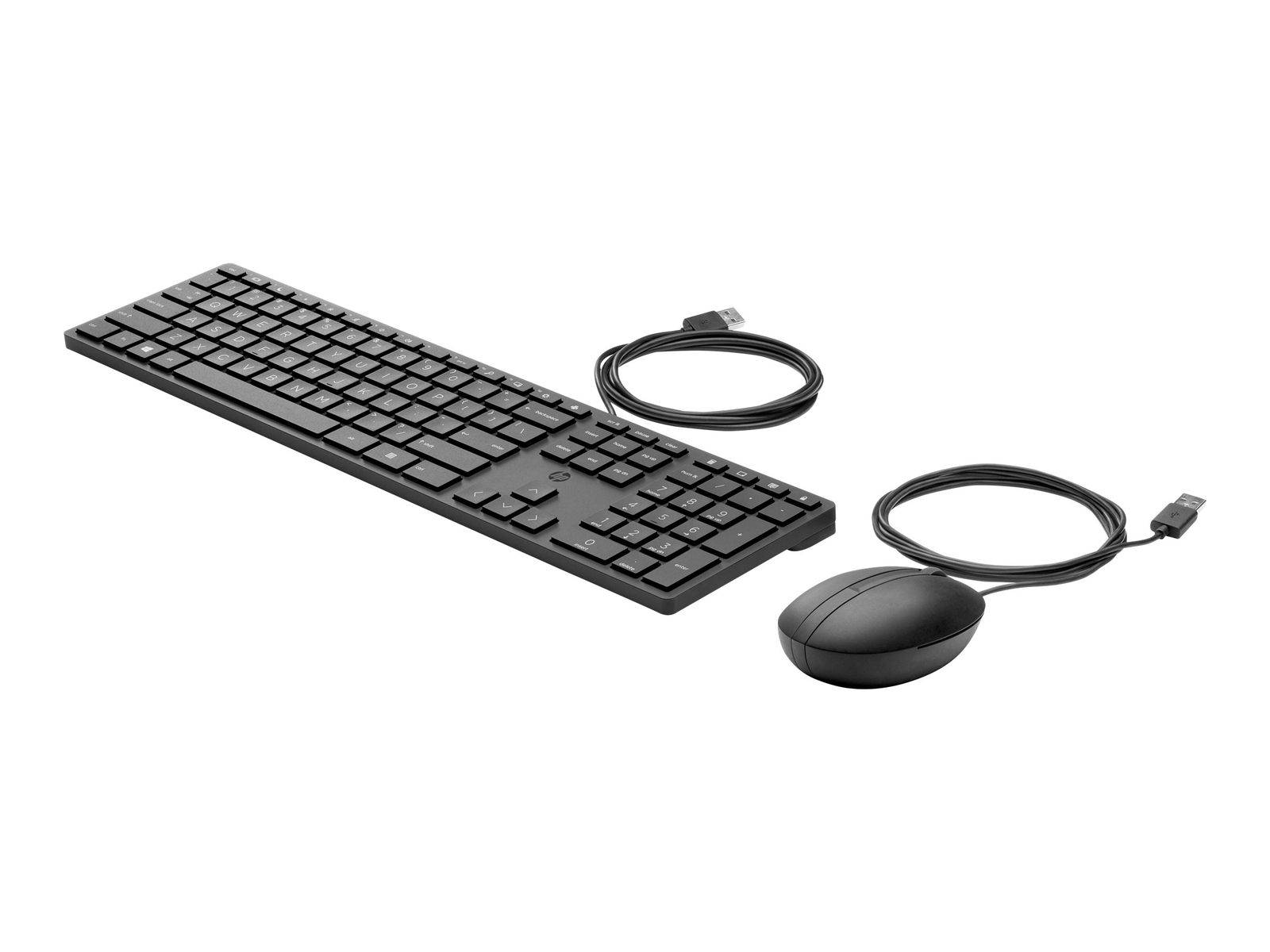 HP Wired Desktop 320MK Maus und Tastatur Tastiera Desktop 9SR36AA#ABD
