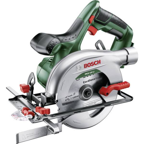 Bosch Home and Garden 06033B1300  PKS 18 LI Sega circolare a batteria Profondità