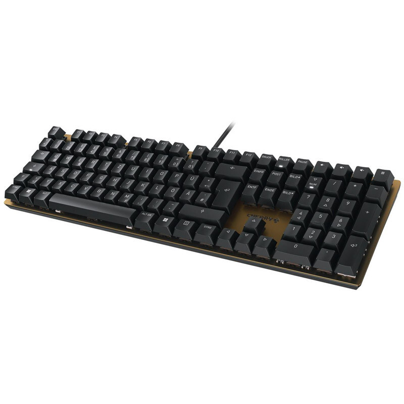Cherry TAS KC 200 MX Corded DE-Layout sw/br MX2A Silent Red G80-3950LHBDE-2
